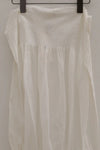 marc le bihan long sleeve off shoulder corset 26944-E21 WHITE